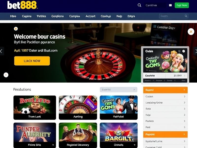 Welcome to bet888.com – your premier destination for online casino games, sports betting, and live dealer entertainment. Discover exclusive promotions, secure gaming, and top-rated gambling experiences.